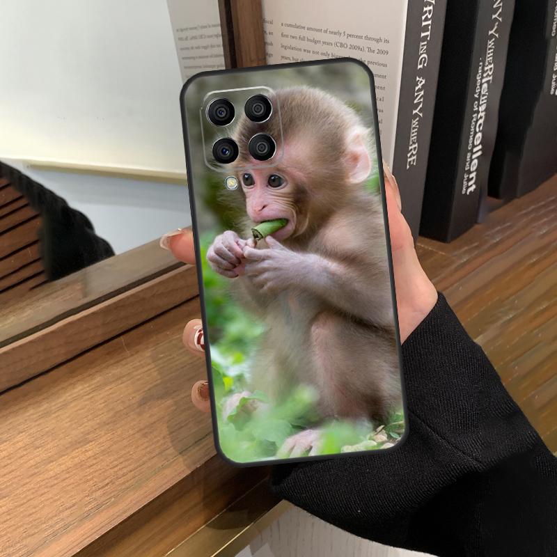 

Милый чехол-животное Обезьянка для Samsung Galaxy M35 M15 M55 M56 M36 M16 M06 M31 M13 M33 M53 M12 M32 M52 M14 M34 M54 Samsung M16