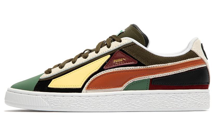 

PUMA Suede Layers Deep Olive Warm Chestnut 387480-02 36