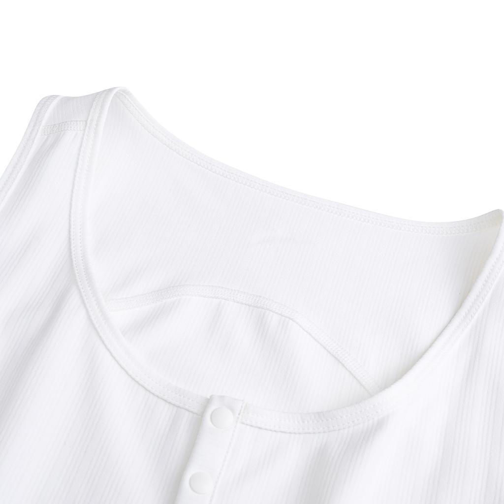 Anta Summer Knitted Vest 2 Women tops Snow-White 962627105-1