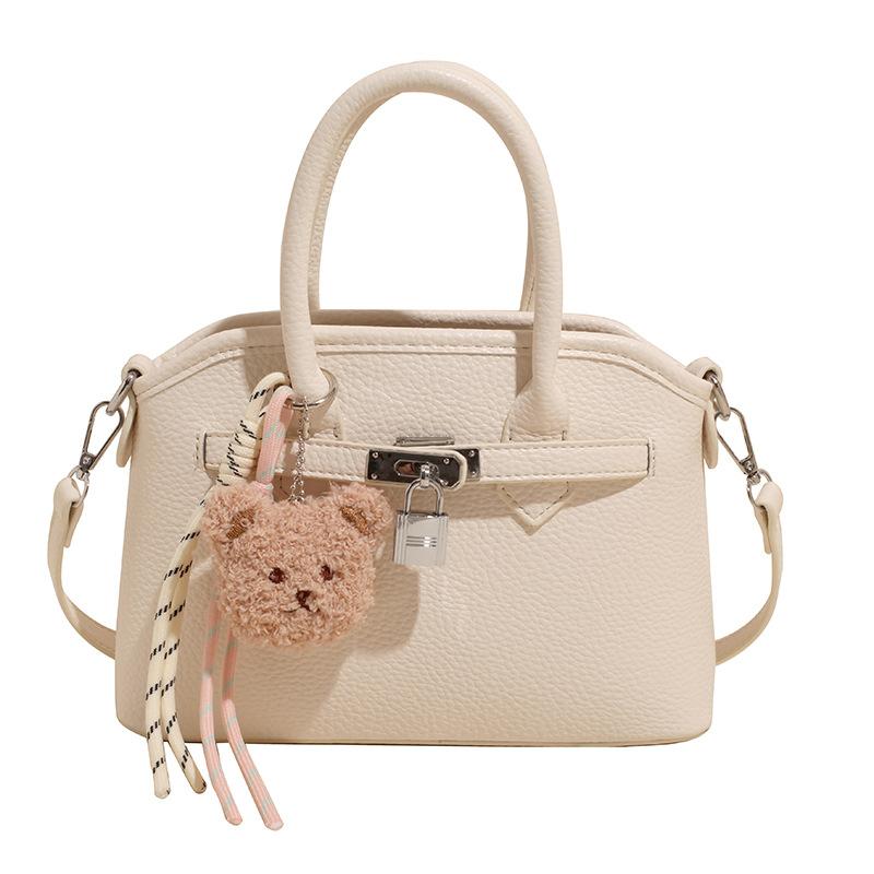 Geantă de mână versatilă de vară pentru femei, stil străin, model lici, geantă de umăr, geantă de mesaje de lux ușoară