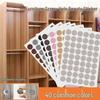 PVC Invisible Dustproof Screw Hole Cover Sticker for Furniture and Wardrobes