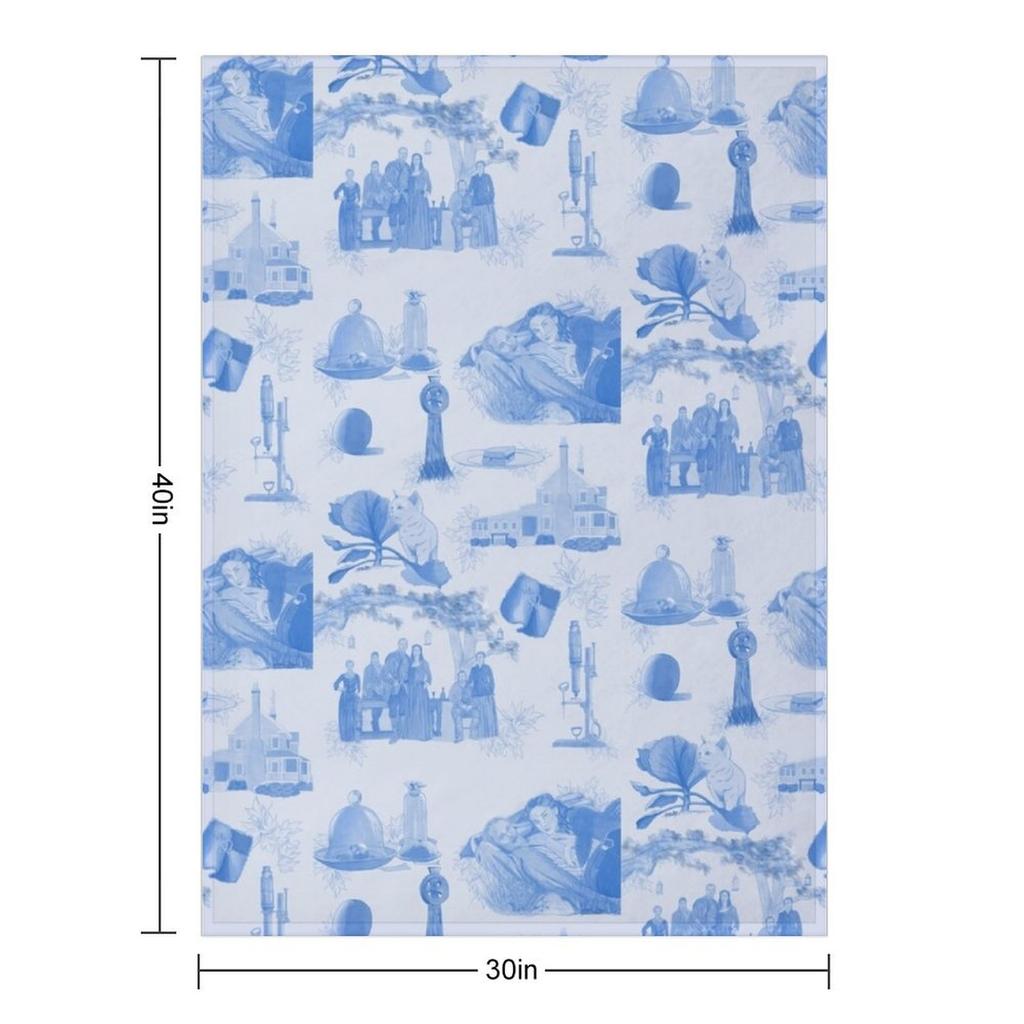 Perpetual Adoration Throw Blanket Hairy Picnic Flannels Soft Beds Blankets