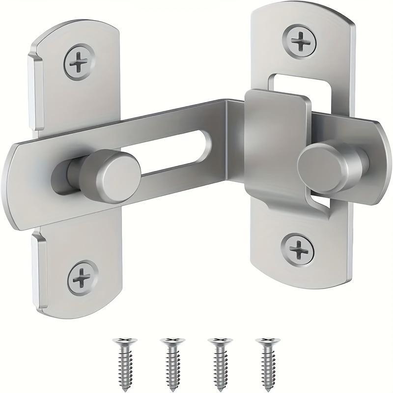 1ks Odolný 90stupňový zámek dveří - Odolný proti povětrnostním vlivům, Bezpečný pro domácí použití, Ideální pro vrata stodoly a dvířka skříněk