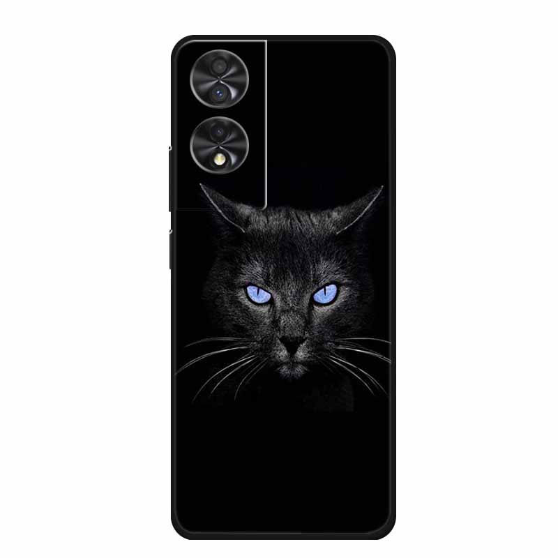 Pouzdro na telefon pro TCL 40 NxtPaper Zadní kryt Pouzdro 6,78" Funda Černý silikon Měkké Coque Pro TCL 40 NxtPaper Pouzdro Skořepina Nárazuvzdorné