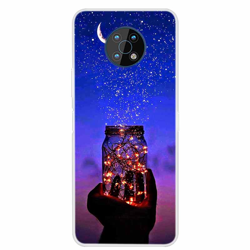 For Nokia G50 Cases G20 G10 G300 Clear Marble Soft Silicone Phone Cases for Nokia G50 5G Back Covers Bumper For NokiaG20 G 50 5G