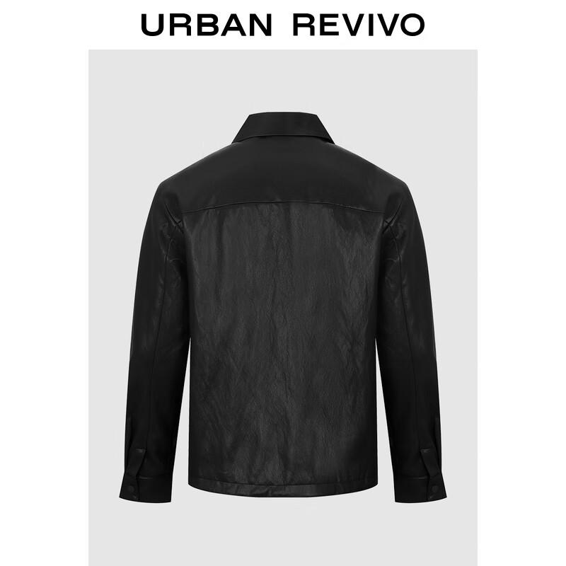 UR Herren 2025 Herbst Stilvolle PU Jacke