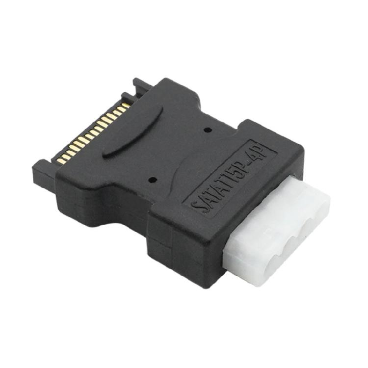 

Universal SATAs to Large 4Pin IDE Power Connectors for Streamlined Computer and Peripherals Connectivities белый