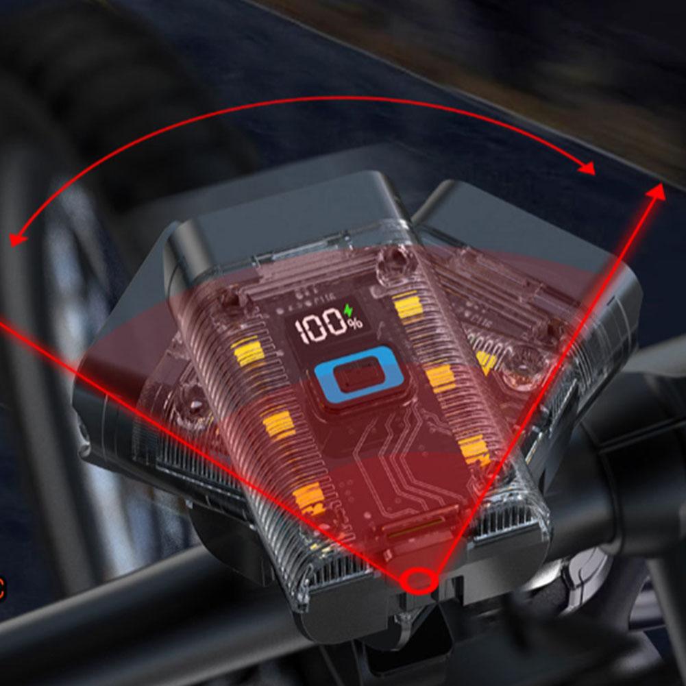 D2 Bicycle Flashlight Headlight LED Bike Light Rechargeable Bike Front Light MTB Road Bike Head Lamp Safety Night Riding Cycling