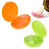 Seven Grids Rotating Pills Box Round 7 Compartments Pills Organizer for Home Travel