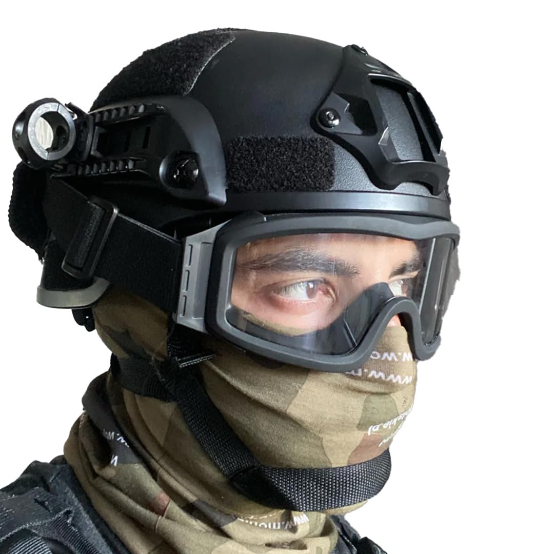 

AiO JAPAN Polarized Military Sunglasses Goggles, 3 Lens Set, Airsoft
