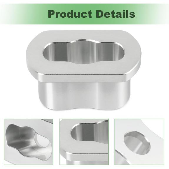 Upgraded Aluminum Tailgate Hinge Bushing 66102-0C021 Fit for Toyota Tundra 2007-2021 for Rear Tail Gate Left Driver Side