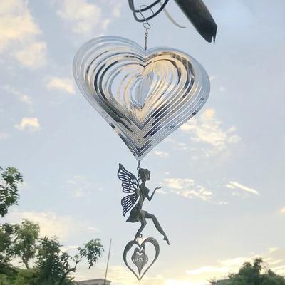Molino de Viento de Hada Carrillón de Viento para Jardín Decoración Colgante Campana de Viento para Bodas al Aire Libre Kawaii Rústico Casa de Campo Decoración para Habitación del Hogar