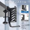Vixplorn Vertical Laptop Desk Side No Drilling Easy to Adjustable Computer lbs Weight Capacity Stand, Rack, Required, Use, Non-Slip, Spacing,