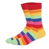 Men's High Waist Trendy Long Socks - European American Autumn Winter Style Plus Size 4348