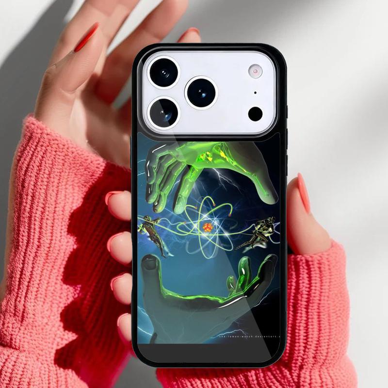 Atom Chemistry Science Phone Case for iPhone 17 16 15 14 13 Pro Max Back Cover for 12 11 Pro Coque