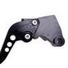 1 Pair Black Aluminium Brake Clutch Levers Adjust Short fit for Royal Enfield Scram 411 Bullet 350 Classic 350CC Himalayan 400