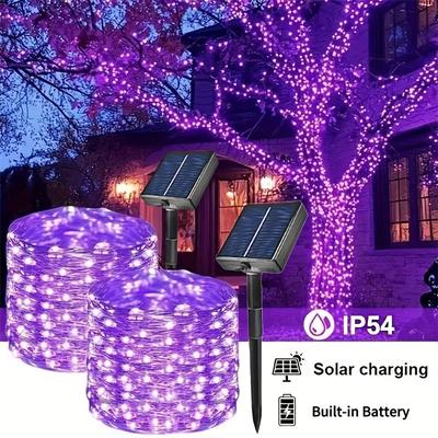 50/100/200/300 LED solární řetězové osvětlení LED pohádkové řetězové osvětlení Venkovní zahradní dekorativní světla Vánoční svátky Barevné řetězové osvětlení