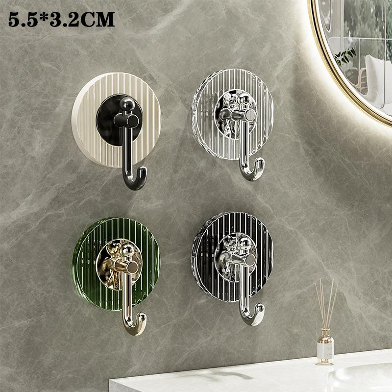 Strong Multi Functional No Drill Wall Mounted Traceless Adhesive Hooks For Bathrooms Bedroom Living Room Home