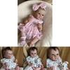 Boneca Bebê Reborn de Silicone 18 polegadas Brinquedo Realista para Crianças Para Colecionadores e Presentes