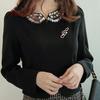 Music Note Scarf Brooch Rose Gold Treble Clef Pin Jewelry Women's
