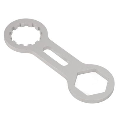 Clé pour Fourche Avant de Vélo Argent Léger Robuste Antirouille Clé pour Fourche Avant de VTT pour Avant Mécanique