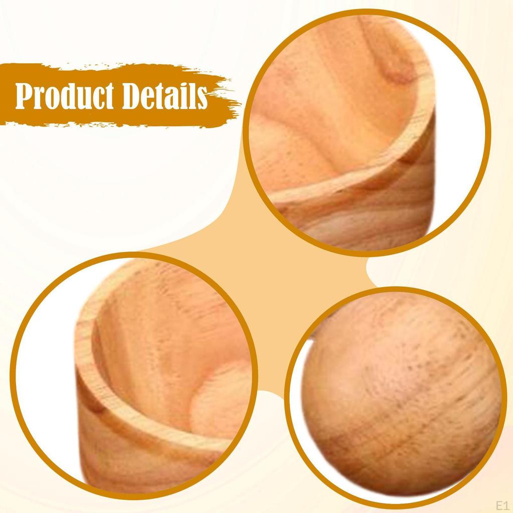 Wooden Dumpling Press Tool Roller Ball Versatile Household Gift Skin Maker Presser for