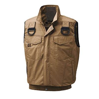Air-conditioned Work Vest for Full Harness, KU91490G, 100% Cotton, Sun-S, UV Cut, Fan-equipped Workwear, Garment Only, 2022 Model, with ProUni Sticker