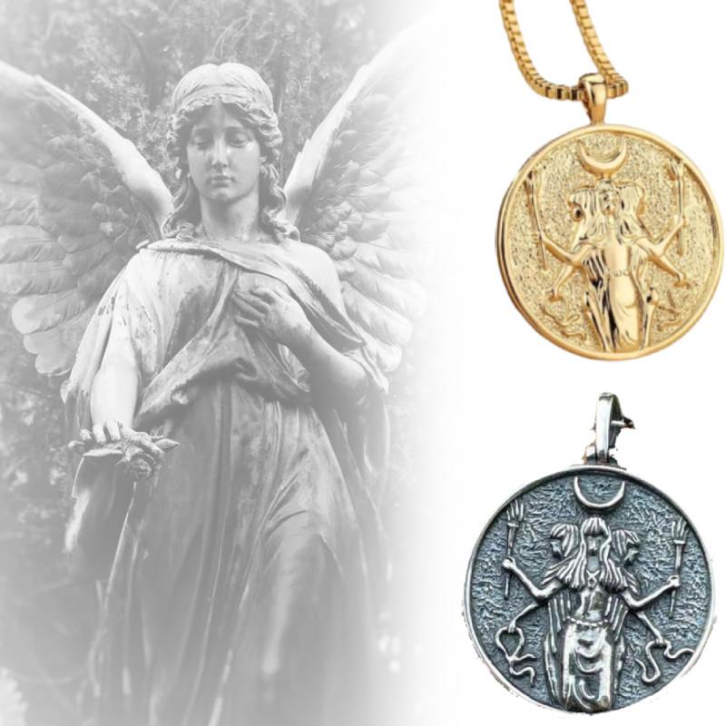Greek Artemis Mythology Totem Necklace Clothing Match Accessory Gift Collection