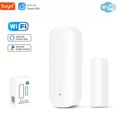 Tuya Smart WiFi Tür- und Fenstersensor-Alarm mit Sprach-Fernbedienung