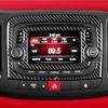 Carbon Fiber Car Accessories Center Console Radio CD Player Modified Interior Trim Soft Cover Sticker For Fiat 500L 2014-2017