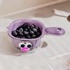 2 in 1 Drain Basket Cute Drainage Bowl Space-saving Cartoon Colander  Kitchen