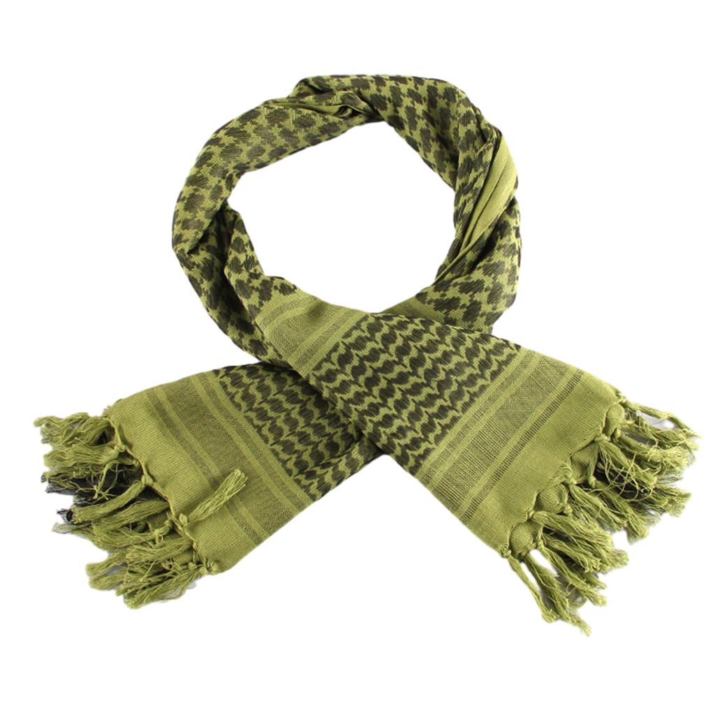 Camouflage Color Arab Scarf Outdoor Enthusiasts Kerchief Multi Purpose Arabian Scarf for Male Outdoor Dustproof Props
