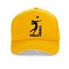 Newest Fashion Baseball Cap Volleyballer Ball Player Print Casual Hat Summer Cool Men  Trucker Caps