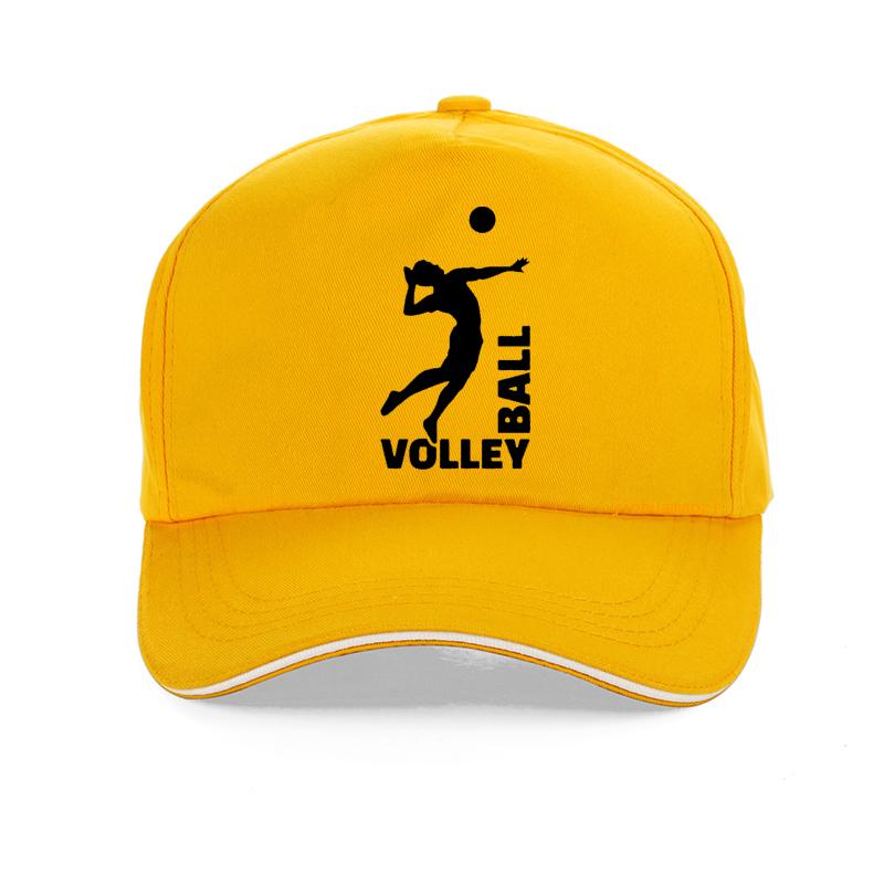 Newest Fashion Baseball Cap Volleyballer Ball Player Print Casual Hat Summer Cool Men Trucker Caps