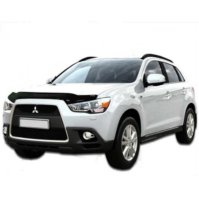 Hood Deflector for Mitsubishi ASX 2010-2019, Aerodynamic, Easy Assembly, SCOUTT