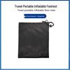 Inflatable Three-Layer Adjustable Footrest Cushion for Travel