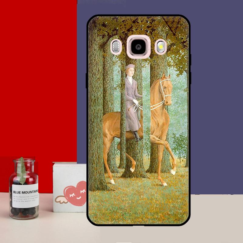 Rene Magritte Case For Samsung Galaxy J4 J6 Plus 2018 J8 A6 A7 A8 A9 J1 A3 A5 2016 J3 J5 J7 2017 Cover