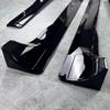 4pcs Side Skirts Spoiler Body Kits For Tesla Model Y 3 Highland Guard Extension Rocker Panels 2017-2024 Splitters Accessories