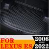 Covoraș pentru portbagaj auto, covorașe impermeabile pentru portbagaj, covoare laterală înaltă, căptușeală de acoperire pentru încărcătură, potrivită pentru Lexus ES Series 2006