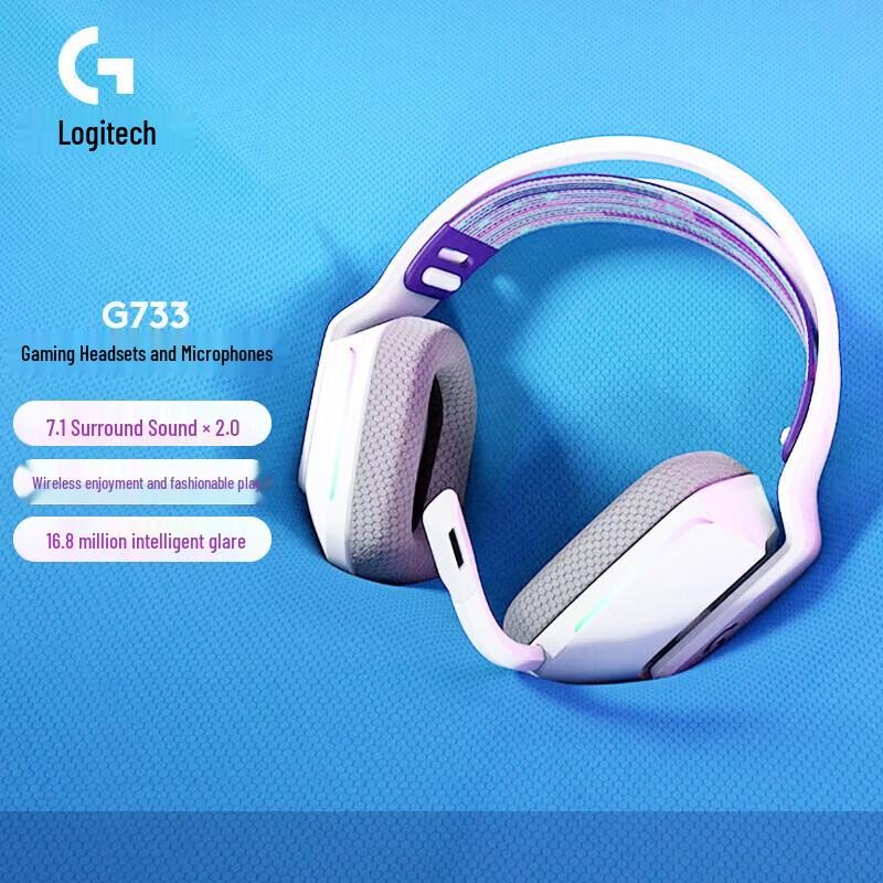Logitech G733 LIGHTSPEED Kabelloses Gaming-Headset