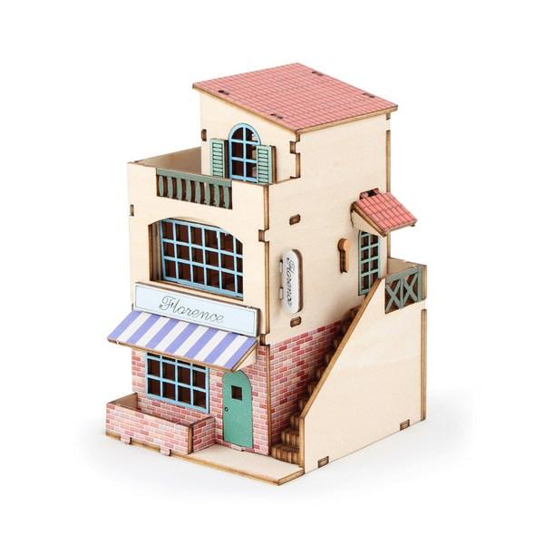

Мини-кафе Комплект для сборки дерева de European Florence, Корея, 3D-пазл