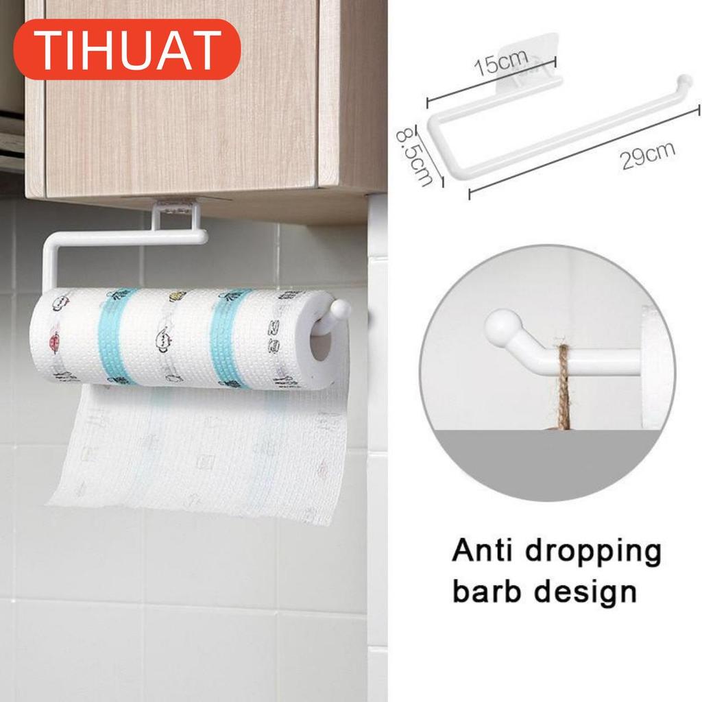 Hanging Rack Organizer for Kitchen Paper Towels or Toilet Paper In the Bathroom