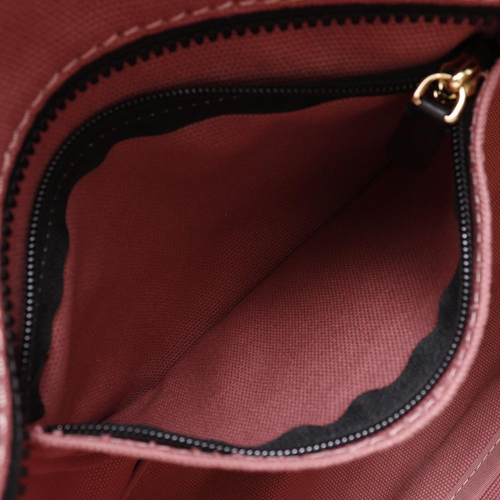 Marc Jacobs Logo Torba Tote H052M06FA21 668 różowe płótno Kobiety Używane