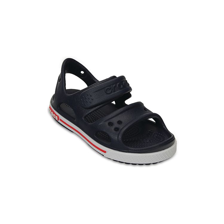 Crocs Velcro Flat Sports Sandals Kids Sandals Deep-Blue 14854-462