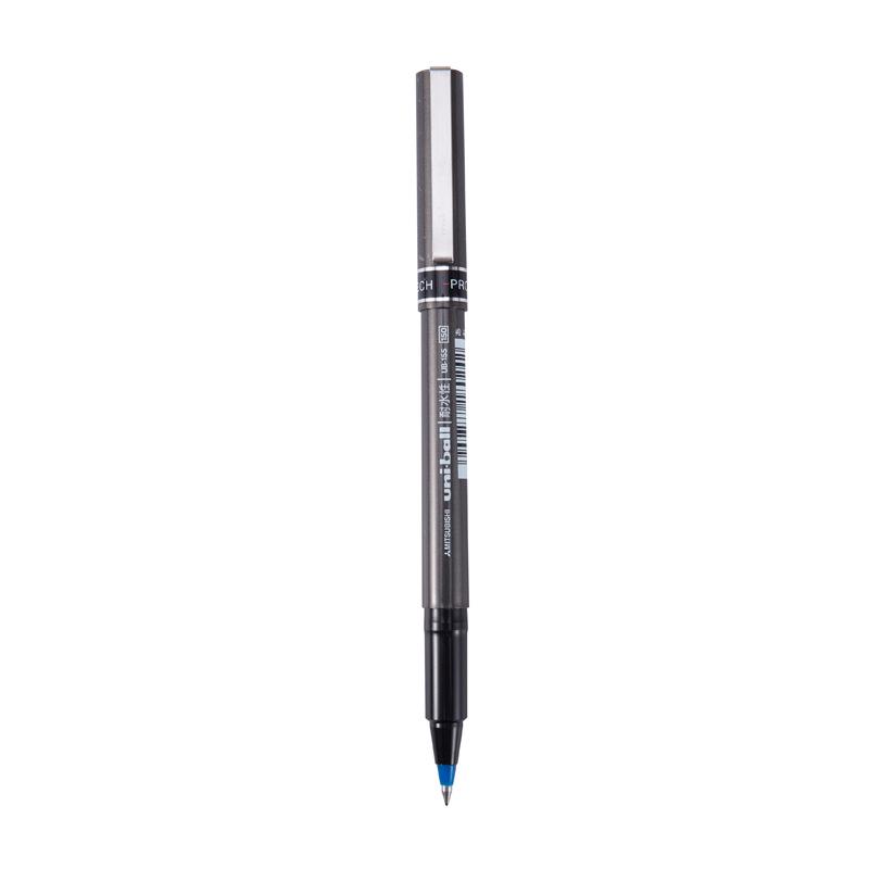 UNI Mitsubishi UB-155 0.5mm Gel Pen - Black, Pull-off Cap, Ideal for Students and Offices 0.5mm