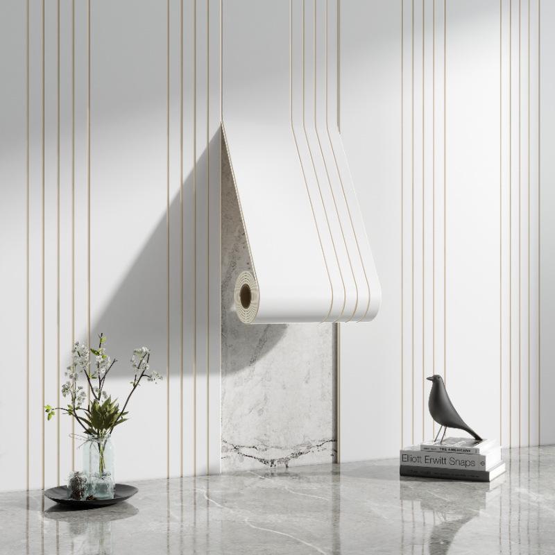 3D Embossed Wood Grain Wall Sticker: Waterproof TV Background Decor Panel