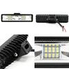 48W LED Light Bar, 2400LM, 12V/24V, Waterproof, Work Light, Auxiliary Light, Universal for Off-Road, Forklift, Truck, Buggy, Car, Marine, etc.