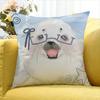 Cute Seal Sea Various Sizes Square Pillow Case For Car Home Bedchamber Decor
