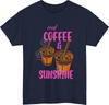 Iced Coffee Sunshine Caf Unisex TShirtFun Summer Vibes Retro Coffee Tee Top