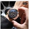 XIAOMI Men Watches High Quality Waterproof Sports Chronograph Quartz Wristwatches Silicone Strap Calendar Luminous Watch For Men